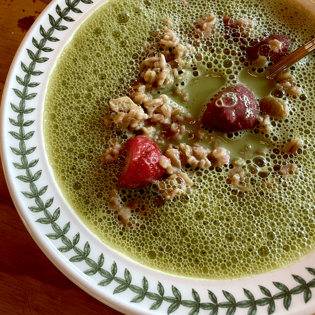 Oatmeal with Culinary Matcha