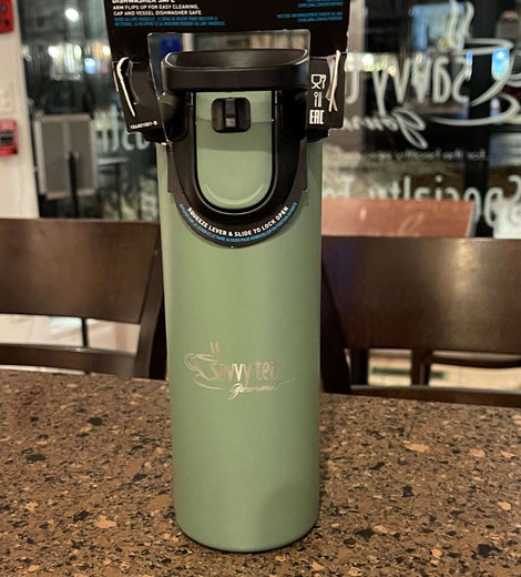 Camelbak Forge Flow Tea Travel Tumbler w/Savvy Tea Logo - Drink Great Tea