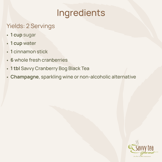 Berry Bog Champagne Ingredients