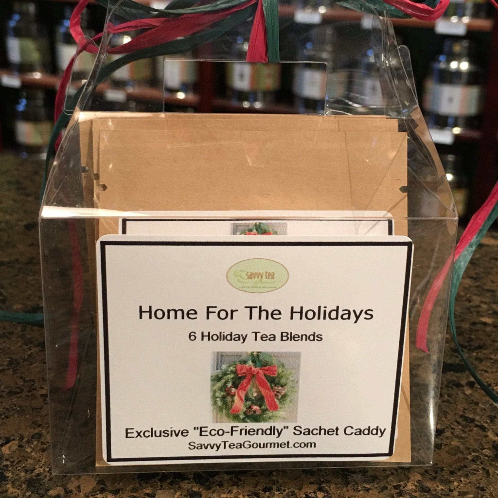 Home for the Holidays Tea Caddy