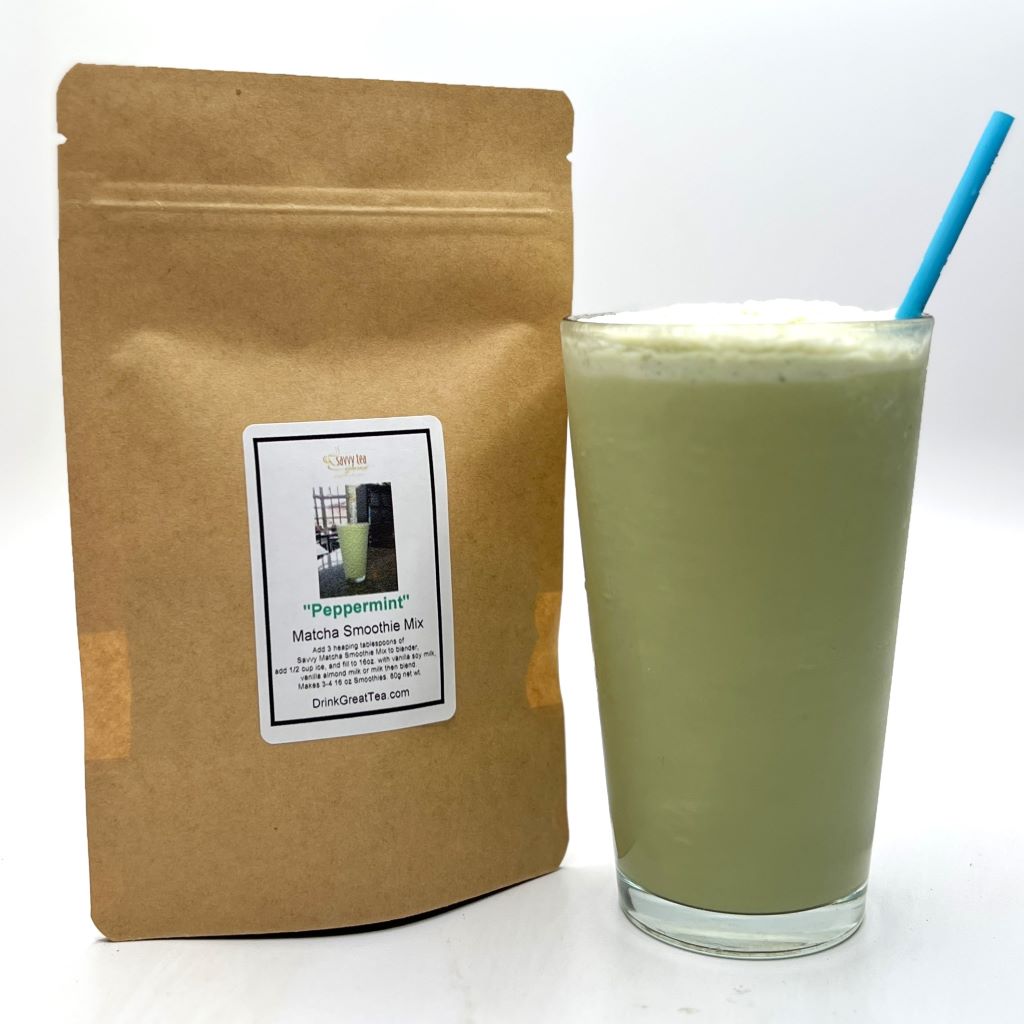 Wholesale Peppermint Matcha Smoothie Mix... - Drink Great Tea