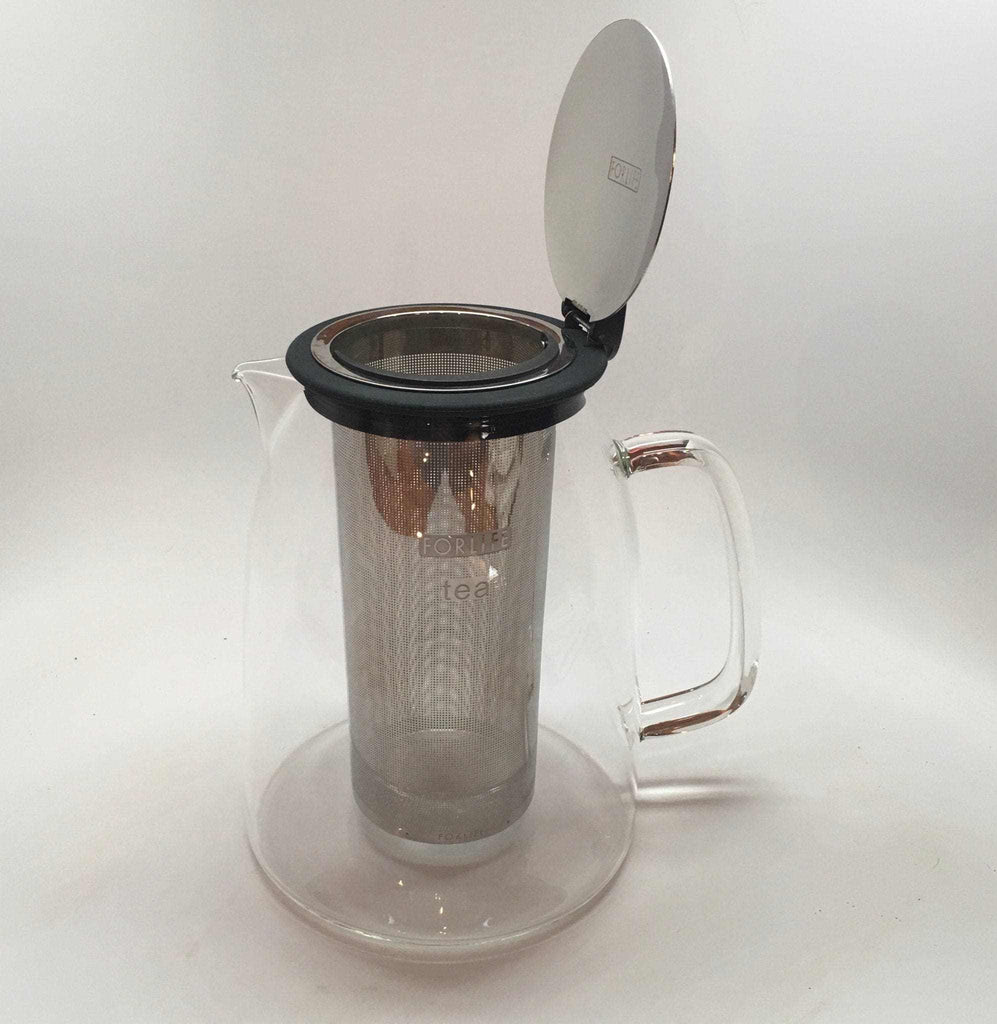 Iced Tea Maker 68oz Glass w/ Stainless Steel Infuser | Drink Great Tea
