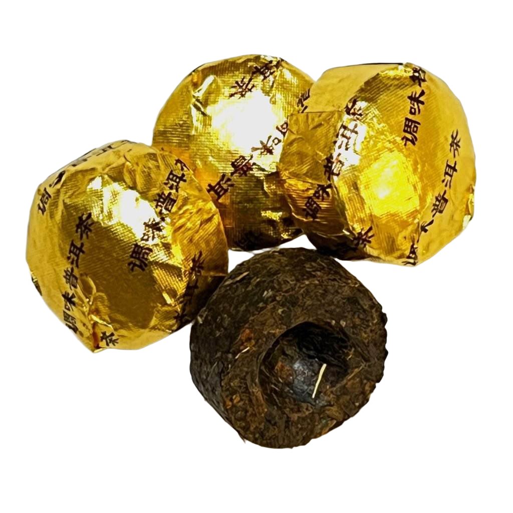 Puer - Nuo Mei Sticky Rice Pu-Erh Dark Pressed Tea | Drink Great Tea