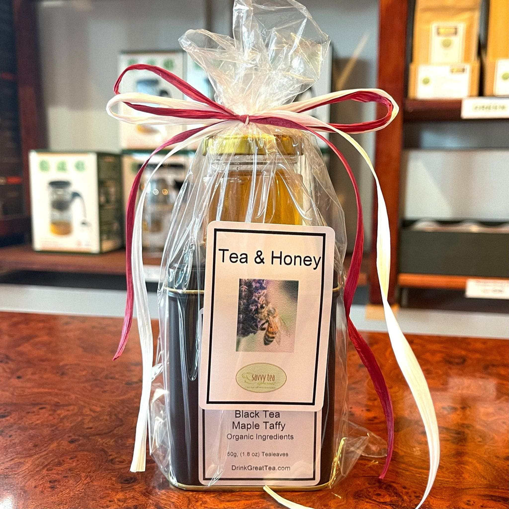 Maple Taffy Honey and Tea Gift Set