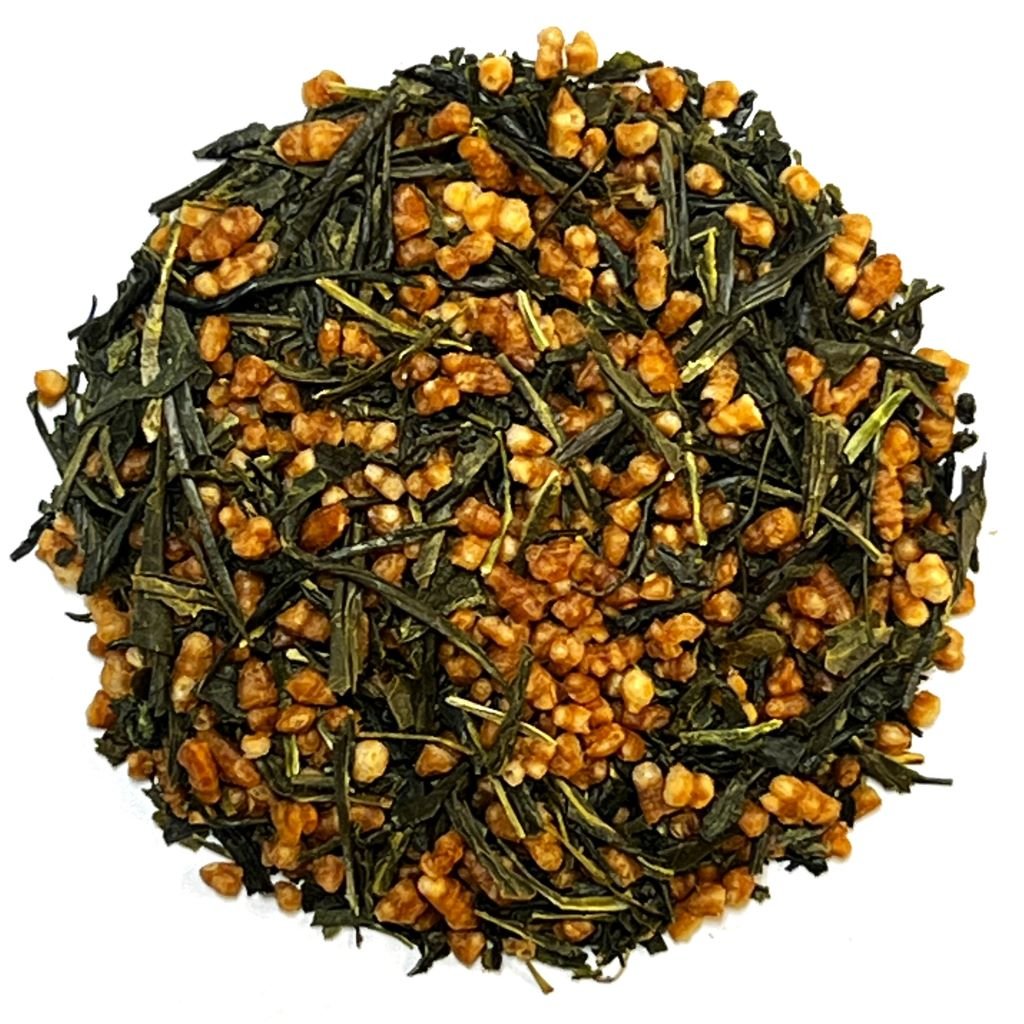 Genmaicha Green Tea Leaves