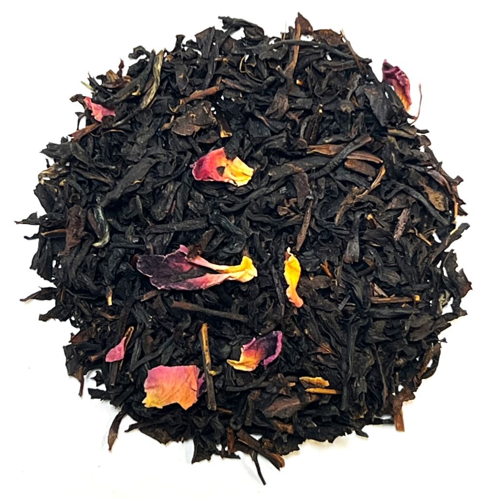 Hibiscus Peach Black Tea Leaves