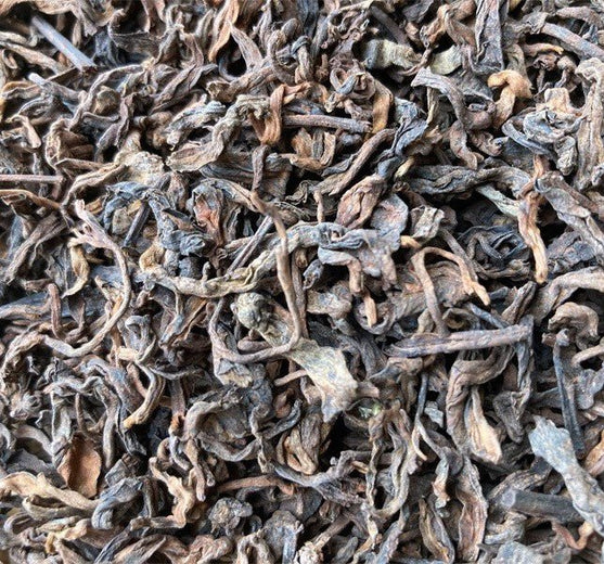 Ancient Tea Tree Organic Shu Pu'er Large Leaf Coin - Drink Great Tea