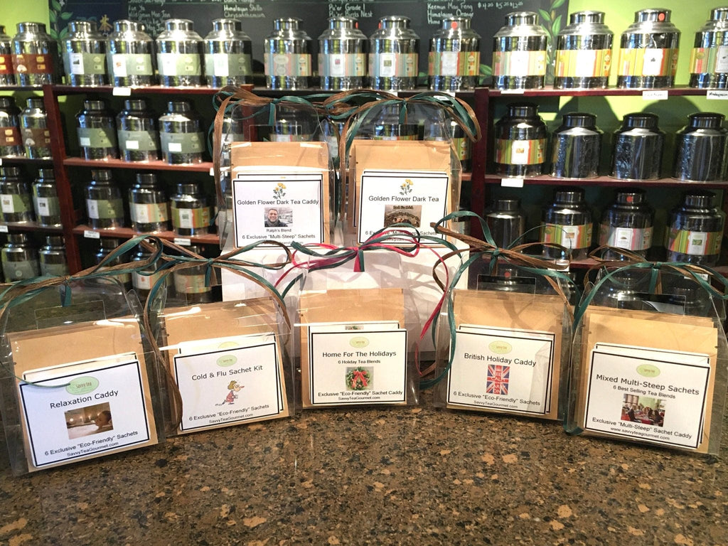 Six-Tea Caddies...A little something that will make someone...verry happy! - Drink Great Tea