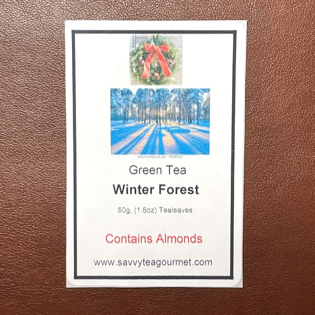 Winter Forest...Like a Breath of Fresh Winter Air...In a Cup of Green Tea... - Drink Great Tea